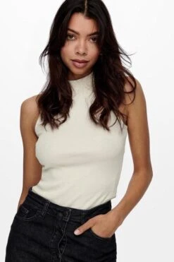 ONLY ONLNESSA S/L HIGHNECK RIB TOP JRS NOOS Dames - Maat M 21 ONLY ONLNESSA S/L HIGHNECK RIB TOP JRS NOOS Dames - Maat M -Only 799x1200 38