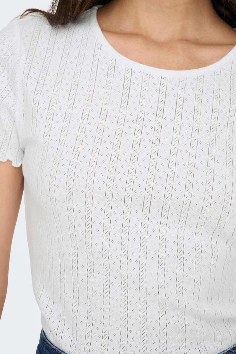 ONLY ONLCARLOTTA S/S TOP JRS NOOS Dames Top - Maat S 6 ONLY ONLCARLOTTA S/S TOP JRS NOOS Dames Top - Maat S - Afbeelding 4