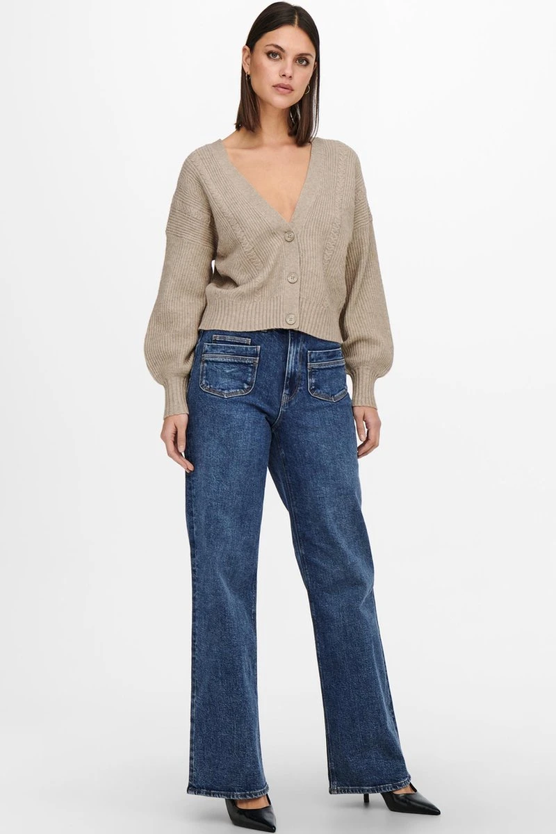 ONLY ONLKATIA L/S STRUCTURE CARDIGAN KNT Dames Vest - Maat XL 5 ONLY ONLKATIA L/S STRUCTURE CARDIGAN KNT Dames Vest - Maat XL - Afbeelding 3