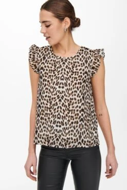 ONLY ONLANN STAR S/L FRILL TOP NOOS PTM Dames Top - Maat XL -Only 800x1200 126