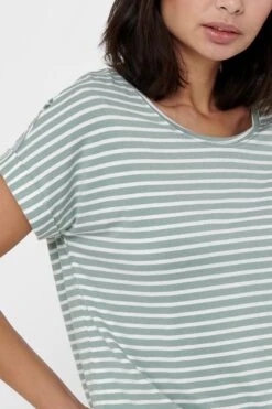 ONLY ONLMOSTER STRIPE S/S O-NECK TOP JRS NOOS Dames T-shirt - Maat XS 19 ONLY ONLMOSTER STRIPE S/S O-NECK TOP JRS NOOS Dames T-shirt - Maat XS -Only 800x1200 137
