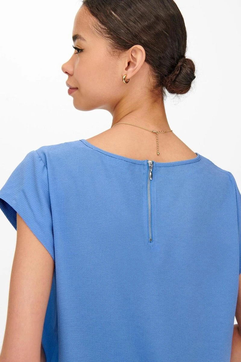 ONLY ONLVIC S/S SOLID TOP NOOS PTM Dames Top - Maat 36 8 ONLY ONLVIC S/S SOLID TOP NOOS PTM Dames Top - Maat 36 - Afbeelding 6