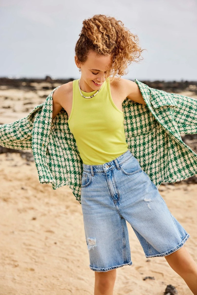 Only Top Onlmilli S/l Top Jrs 15285618 Celery Green Dames Maat - L 6 Only Top Onlmilli S/l Top Jrs 15285618 Celery Green Dames Maat - L - Afbeelding 4