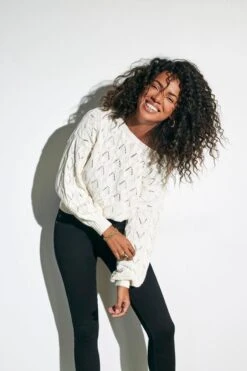 ONLY ONLBRYNN LIFE STRUCTURE L/S PUL KNT NOOS Dames Trui - Maat XL -Only 800x1200 17