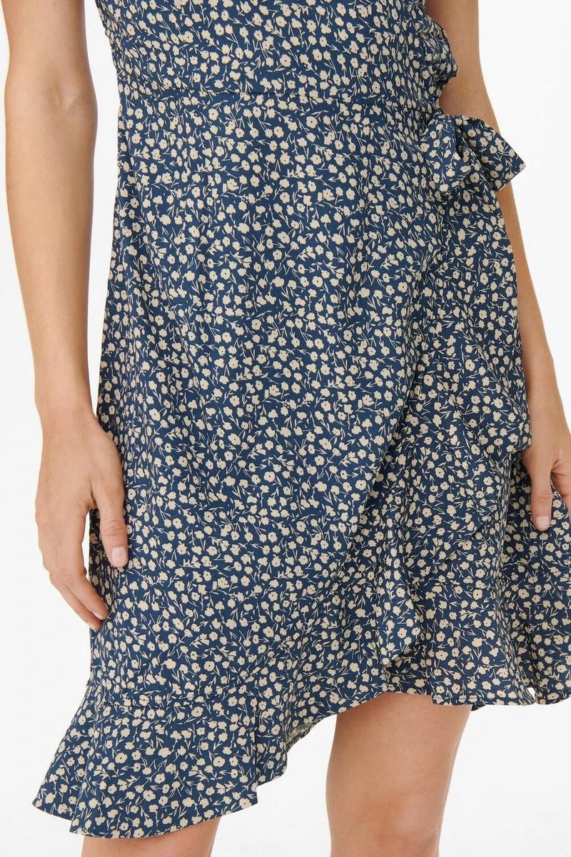 ONLY ONLOLIVIA S/S WRAP DRESS WVN NOOS Dames Jurk - Maat 42 8 ONLY ONLOLIVIA S/S WRAP DRESS WVN NOOS Dames Jurk - Maat 42 - Afbeelding 6