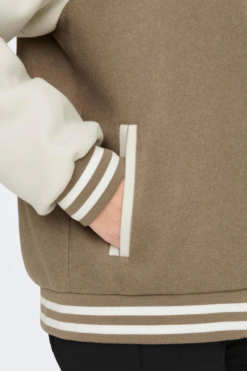 ONLY ONLSILJA LIFE BOMBER JACKET CC OTW Dames Jas - Maat L 8 ONLY ONLSILJA LIFE BOMBER JACKET CC OTW Dames Jas - Maat L - Afbeelding 6