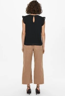 ONLY ONLANN STAR S/L FRILL TOP NOOS PTM Dames T-shirt - Maat L -Only 806x1200 10