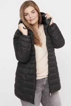 ONLY CARMAKOMA CARNEWTAHOE QUILTED HOOD COAT OTW Dames Jas - Maat M-46/48 -Only 806x1200 5