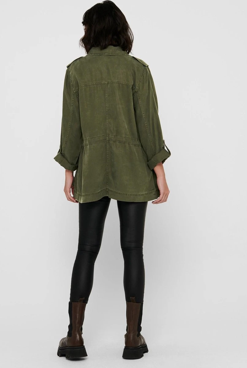 ONLY ONLKENYA LIFE UTILITY JACKET CC OTW Dames Jas - Maat M 6 ONLY ONLKENYA LIFE UTILITY JACKET CC OTW Dames Jas - Maat M - Afbeelding 4