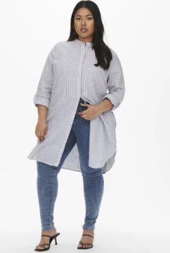 ONLY CARMAKOMA ONLY Blouse CARLINETTE Streepje -Only 808x1200 6