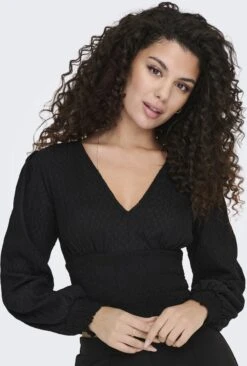 ONLY ONLHANNAH L/S SMOCK TOP JRS NOOS Dames Top - Maat XS 9 ONLY ONLHANNAH L/S SMOCK TOP JRS NOOS Dames Top - Maat XS -Only 810x1200 15