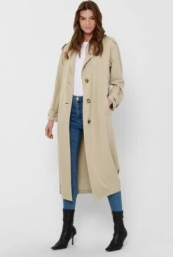 ONLY ONLLINE X-LONG TRENCHCOAT OTW NOOS Dames Trenchcoat - Maat XS -Only 810x1200 4