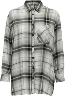 Only Blouse Onlkarolina L/s Shirt Noos Wvn 15236464 Black/cloud Dancer Dames Maat - L