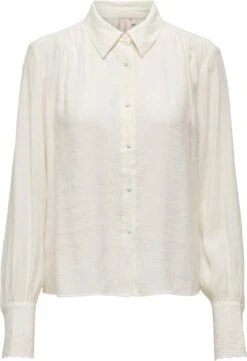 ONLY ONLEDEL LS EMB SHIRT WVN Dames Blouse - Maat XL