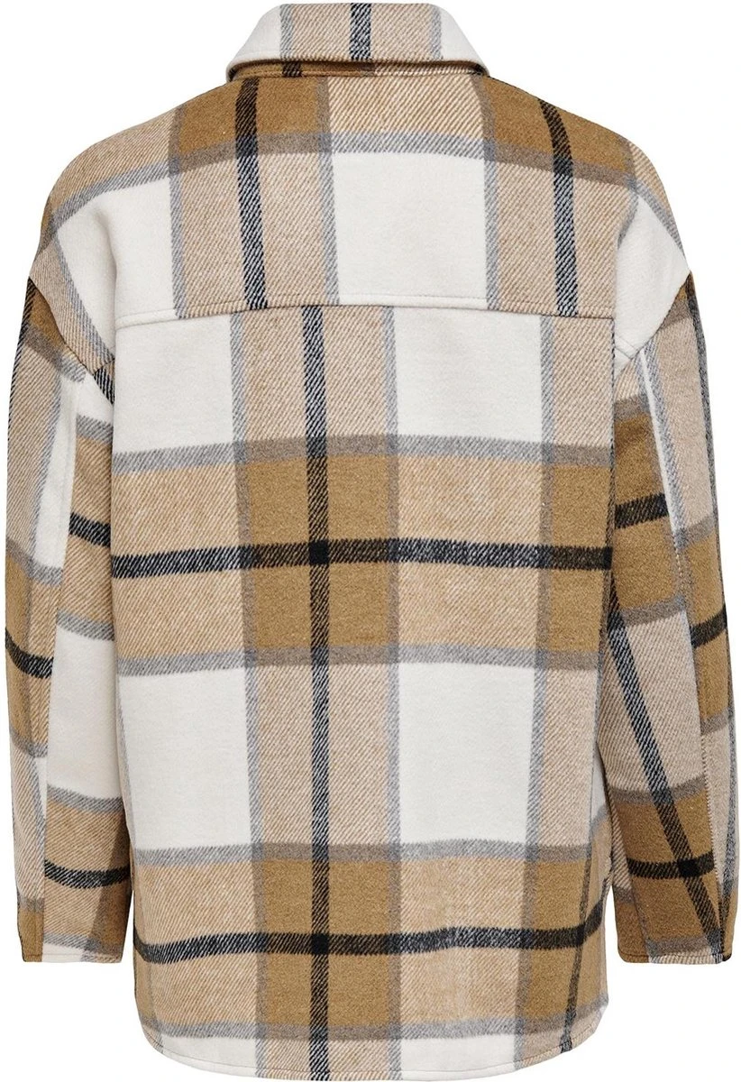 Only Jas Onlmaci L/s Check Shacket Cc Pnt 15232449 Cloud Dancer Dames Maat - S 4 Only Jas Onlmaci L/s Check Shacket Cc Pnt 15232449 Cloud Dancer Dames Maat - S - Afbeelding 2