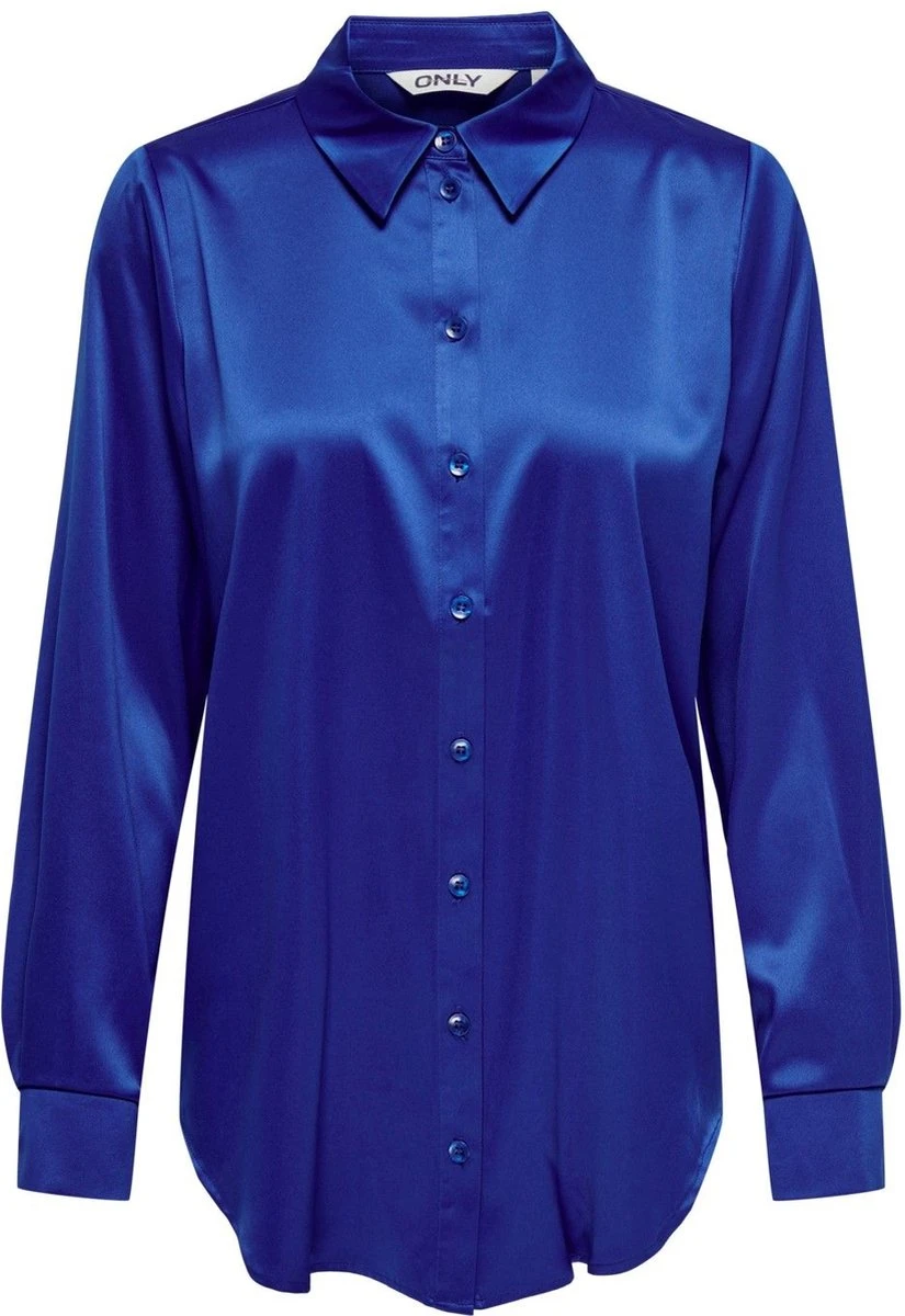ONLY ONLVICTORIA LS LOOSE SATIN SHIRT NOOSWVN Dames Blouse - Maat XL 3 ONLY ONLVICTORIA LS LOOSE SATIN SHIRT NOOSWVN Dames Blouse - Maat XL