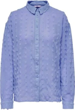 ONLY Onlpixi Dobby Ls Oversize Shirt Wvn Cs Provence
