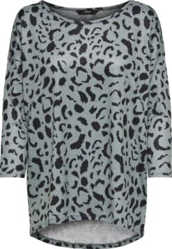 ONLY ONLELCOS 4/5 AOP TOP JRS NOOS Dames Top - Maat M
