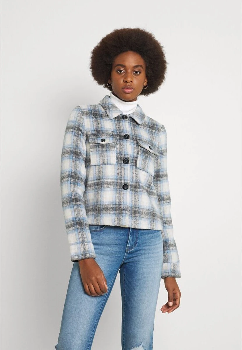 Only Jas Onllou Short Check Jacket Otw Noos 15208838 Pumice Stone/allure Dames Maat - S 22 Only Jas Onllou Short Check Jacket Otw Noos 15208838 Pumice Stone/allure Dames Maat - S - Afbeelding 20