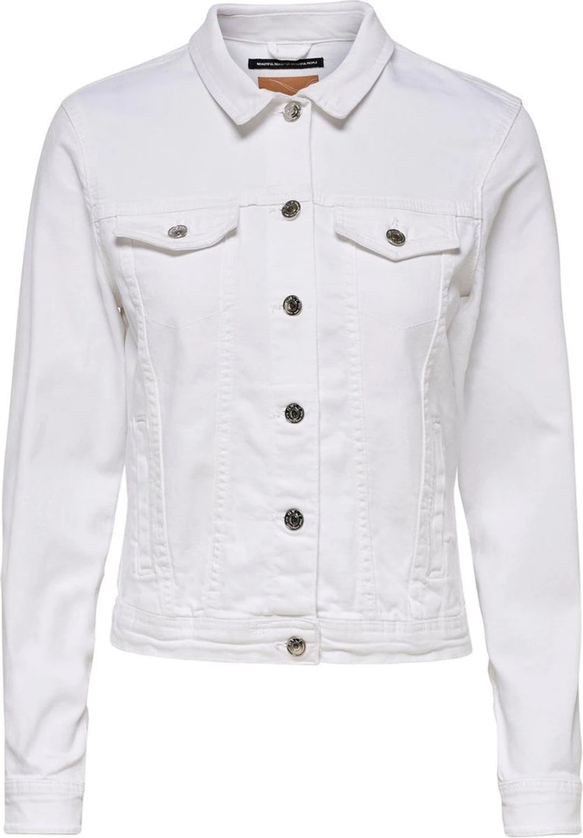 ONLY ONLTIA DNM JACKET COL PIM NOOS Dames Jas - Maat 38 3 ONLY ONLTIA DNM JACKET COL PIM NOOS Dames Jas - Maat 38