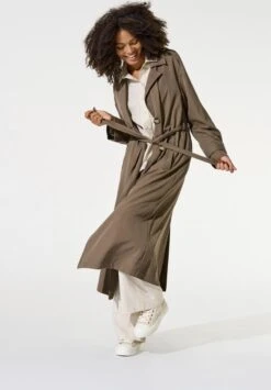 ONLY ONLLINE X-LONG TRENCHCOAT OTW NOOS Dames Trenchcoat - Maat S -Only 836x1200 2