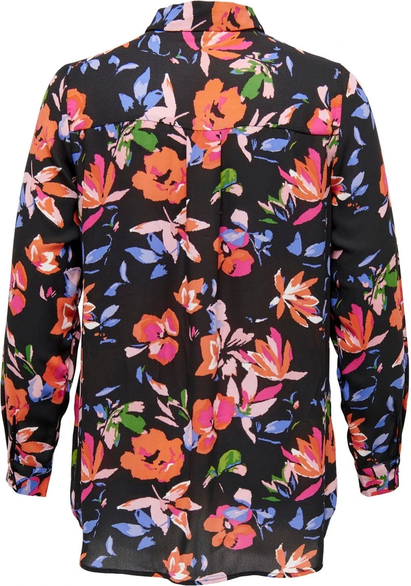 Only Carmakoma Caralma Blouse Zwart Maat 50 4 Only Carmakoma Caralma Blouse Zwart Maat 50 - Afbeelding 2