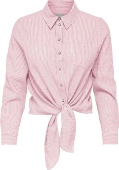 ONLY ONLLECEY LS KNOT SHIRT NOOS WVN Dames Blouse - Maat XXL