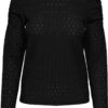 Only Blouse Onlrosaline L/s Puff Top Jrs 15285484 Black Dames Maat - L -Only 858x1200 10