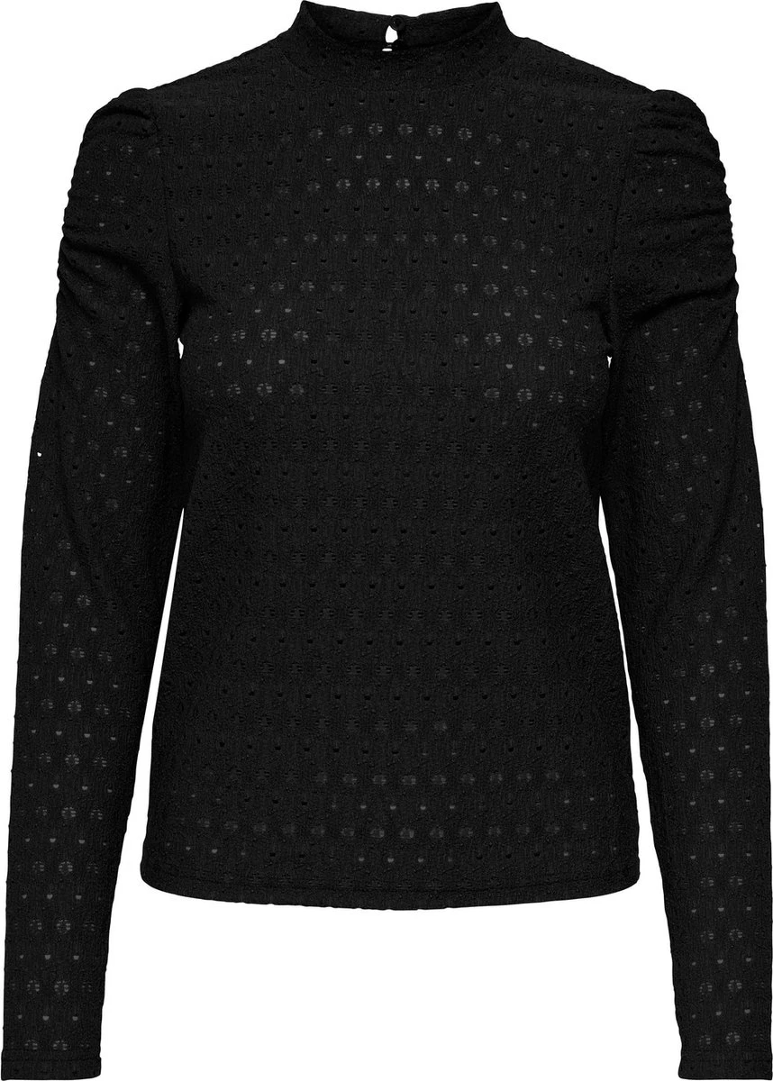 Only Blouse Onlrosaline L/s Puff Top Jrs 15285484 Black Dames Maat - S 3 Only Blouse Onlrosaline L/s Puff Top Jrs 15285484 Black Dames Maat - S