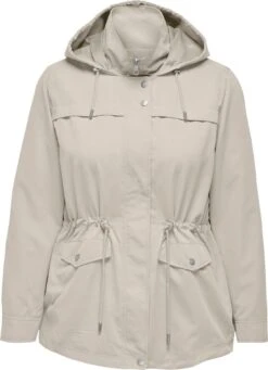 Only Carmakoma Carnewstarline Jacket Silverline Maat L 50/52