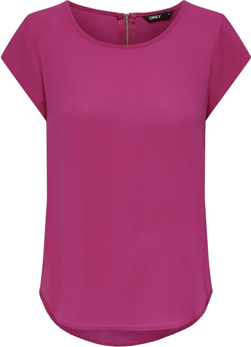 ONLY ONLVIC S/S SOLID TOP NOOS PTM Dames Top - Maat 38 3 ONLY ONLVIC S/S SOLID TOP NOOS PTM Dames Top - Maat 38