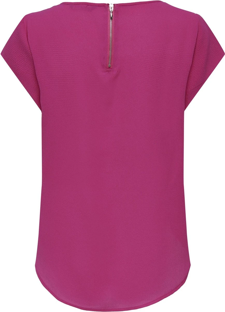 ONLY ONLVIC S/S SOLID TOP NOOS PTM Dames Top - Maat 38 4 ONLY ONLVIC S/S SOLID TOP NOOS PTM Dames Top - Maat 38 - Afbeelding 2