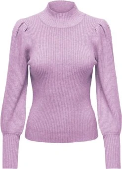 ONLY ONLKATIA L/S HIGHNECK PULLOVER KNT NOOS Dames - Maat L