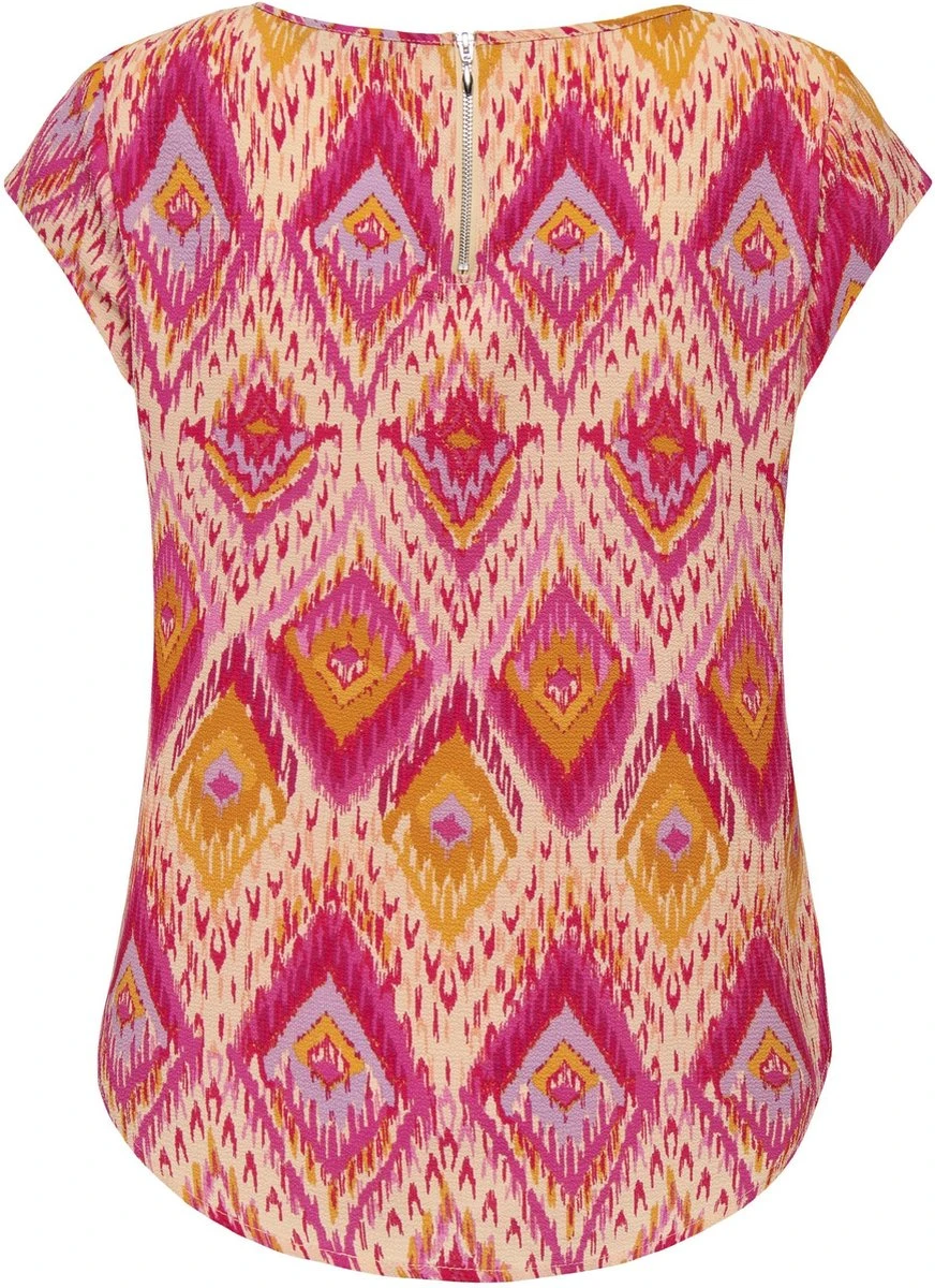 ONLY ONLVIC S/S AOP TOP NOOS PTM Dames - Maat 40 5 ONLY ONLVIC S/S AOP TOP NOOS PTM Dames - Maat 40 - Afbeelding 3