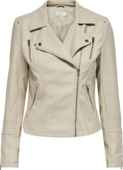 ONLY ONLGEMMA FAUX LEATHER BIKER OTW NOOS Dames Jas - Maat 40