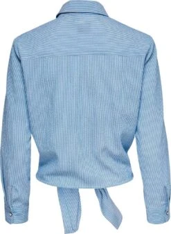 ONLY ONLLECEY LS KNOT SHIRT NOOS WVN Dames Blouse - Maat S -Only 876x1200 14