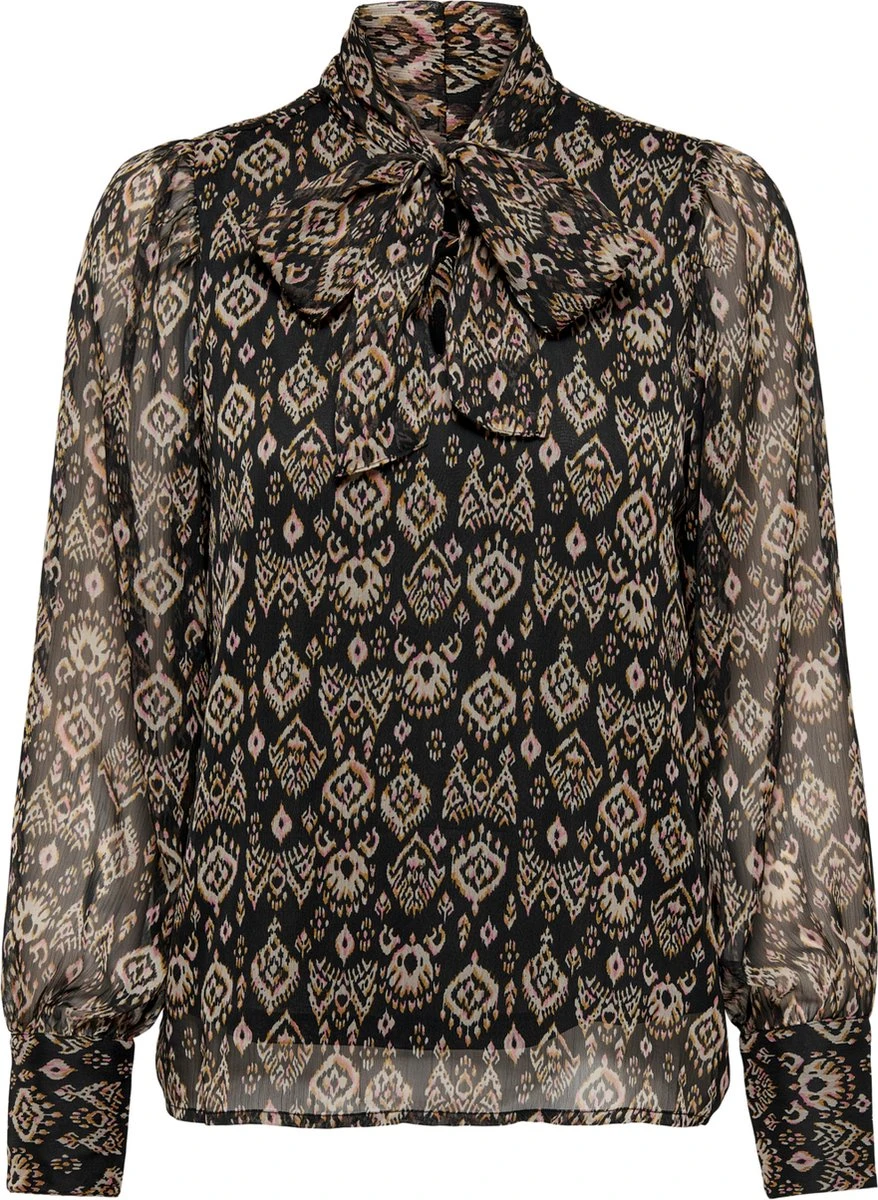 ONLY ONLISLA L/S BOW TOP PTM Dames Top - Maat XL 3 ONLY ONLISLA L/S BOW TOP PTM Dames Top - Maat XL