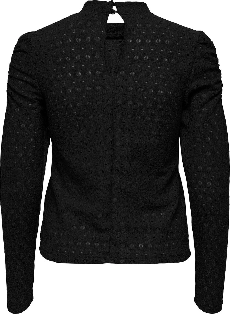 Only Blouse Onlrosaline L/s Puff Top Jrs 15285484 Black Dames Maat - S 4 Only Blouse Onlrosaline L/s Puff Top Jrs 15285484 Black Dames Maat - S - Afbeelding 2