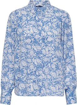 Only Blouse Onlmargot Life L/s Shirt Ptm 15284674 Provence/boho Woodc Dames Maat - L