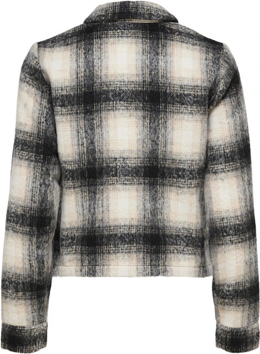 ONLY ONLLOU SHORT CHECK JACKET OTW NOOS Dames Jas - Maat S 7 ONLY ONLLOU SHORT CHECK JACKET OTW NOOS Dames Jas - Maat S - Afbeelding 5