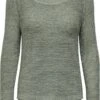ONLY ONLGEENA XO L/S PULLOVER KNT NOOS Dames - Maat M