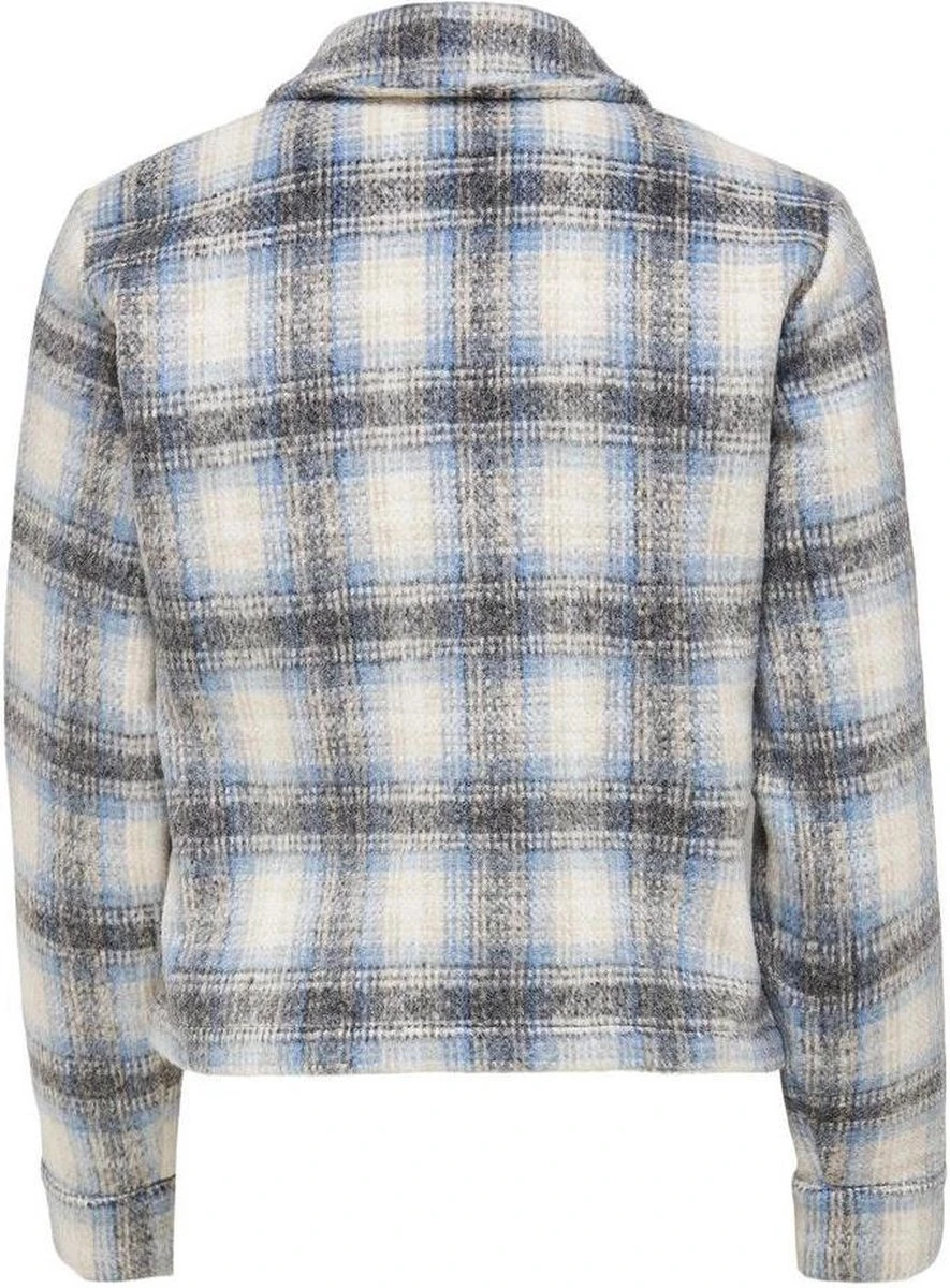 Only Jas Onllou Short Check Jacket Otw Noos 15208838 Pumice Stone/allure Dames Maat - L 7 Only Jas Onllou Short Check Jacket Otw Noos 15208838 Pumice Stone/allure Dames Maat - L - Afbeelding 5