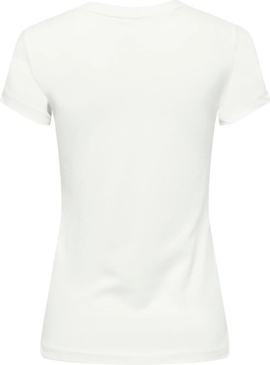 Only T-shirt Onlvibe S/s Glasses Top Box Nl Jrs 15303948 Bright White/femme Dames Maat - M 4 Only T-shirt Onlvibe S/s Glasses Top Box Nl Jrs 15303948 Bright White/femme Dames Maat - M - Afbeelding 2