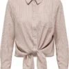 Only Blouse Onllecey Ls Knot Shirt Noos Wvn 15195910 Toasted Coconut Dames Maat - M -Only 886x1200 8