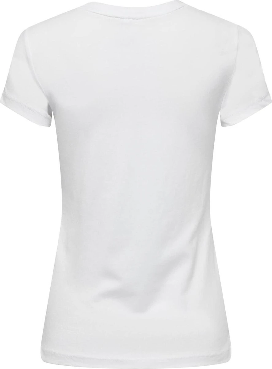 Only T-shirt Onlvibe S/s Glasses Top Box Nl Jrs 15303948 Bright White/femme Dames Maat - XL 4 Only T-shirt Onlvibe S/s Glasses Top Box Nl Jrs 15303948 Bright White/femme Dames Maat - XL - Afbeelding 2