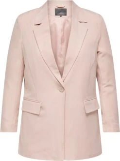 Only Carmakoma Carthea Blazer Roze Maat 52