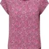 Only T-shirt Onlvic S/s Aop Top Noos Ptm 15161116 Verry Berry/floral Boh Dames Maat - 44