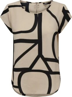 ONLY ONLVIC S/S AOP TOP NOOS PTM Dames Top - Maat 38