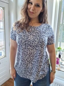 Only Carmakoma Carvica Top Meerkleurig Maat 54