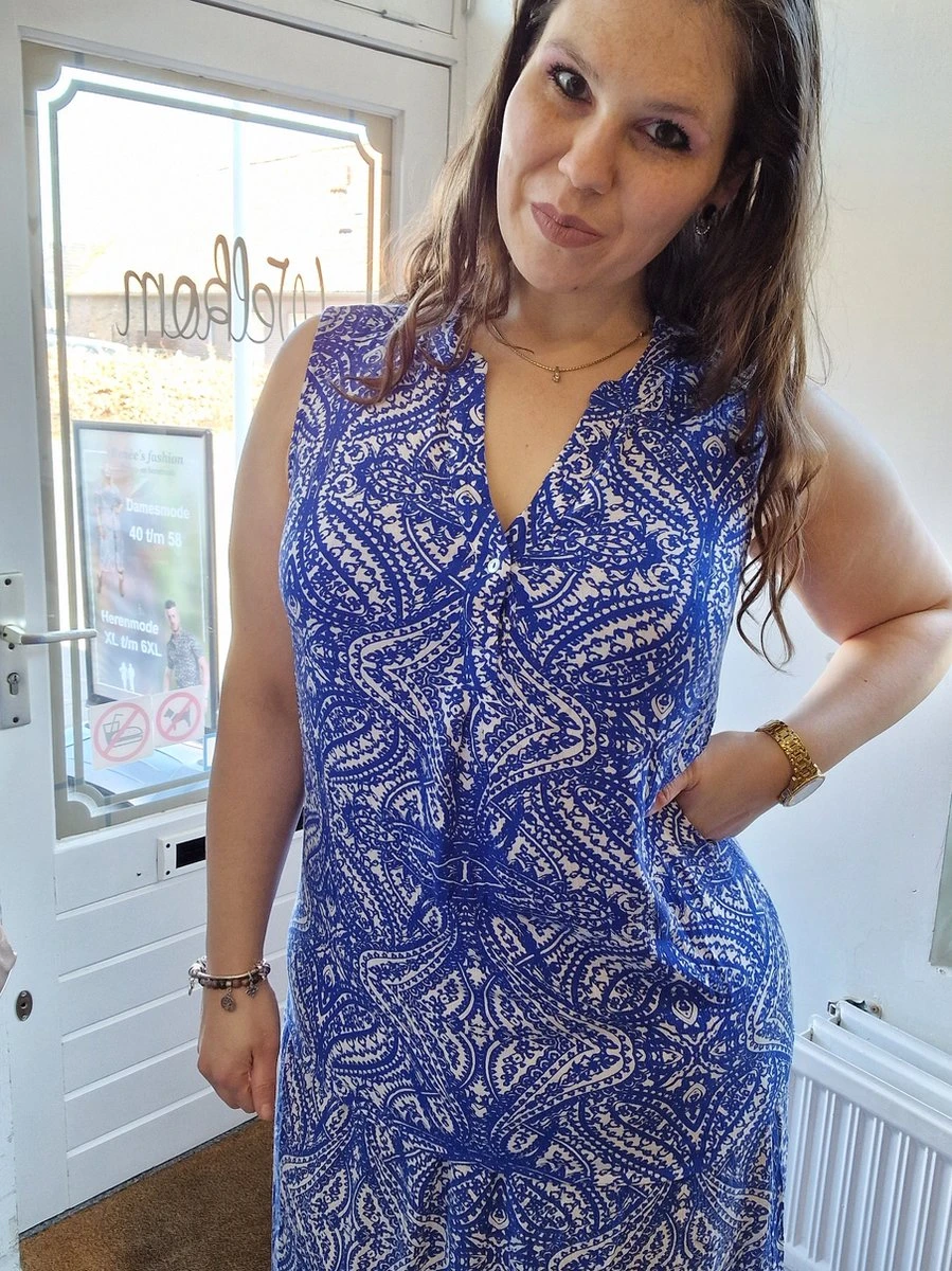 Only Carmakoma Carsonya Top Blauw 46 4 Only Carmakoma Carsonya Top Blauw 46 - Afbeelding 2